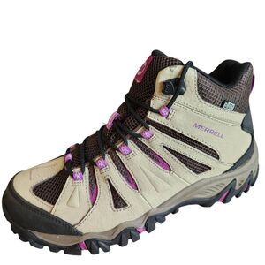Merrell Hiking Boots Shoe Womens 10.5 Waterproof Mojave Outdoor